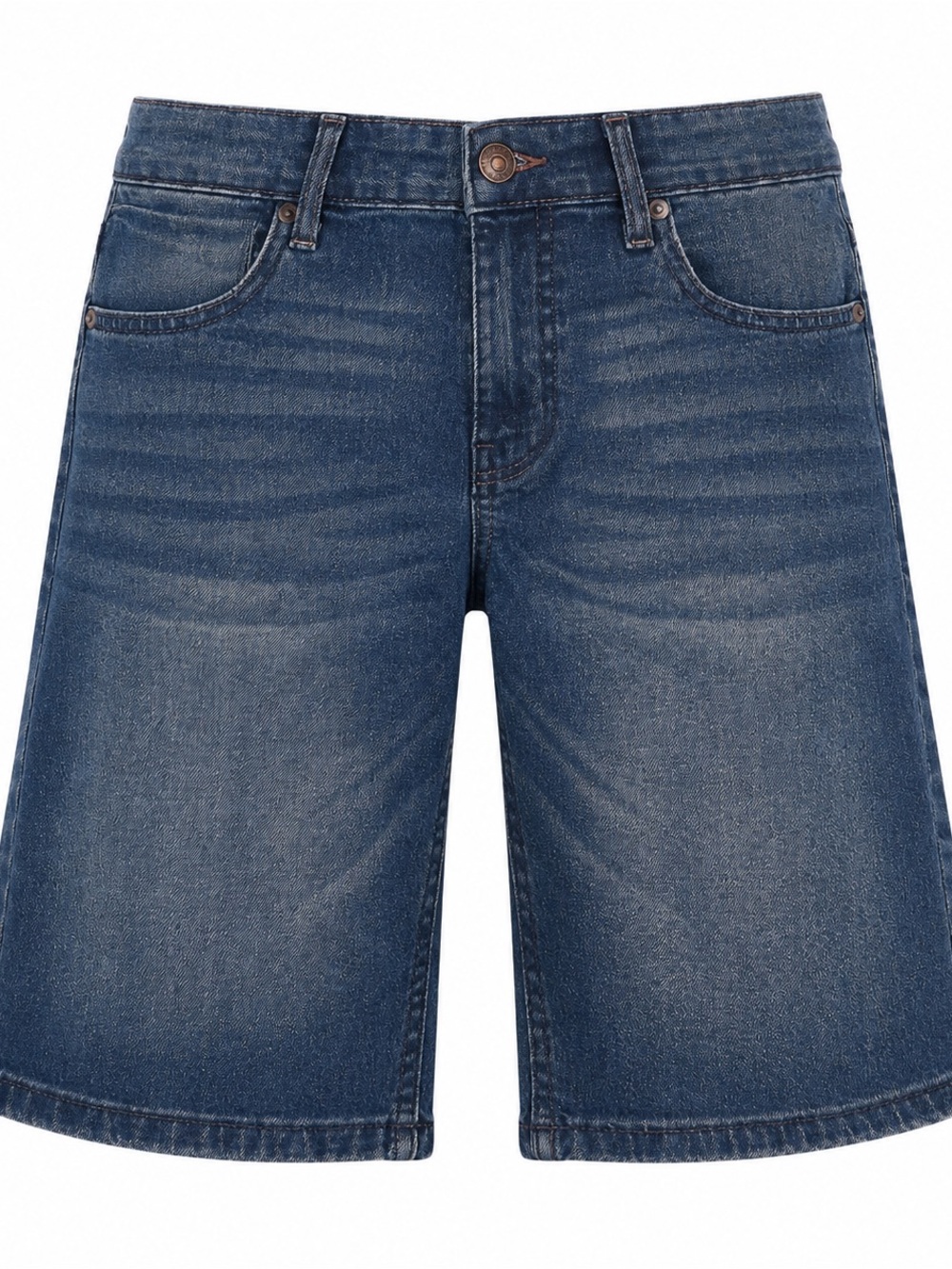 Tommy Hilfiger Denim Shorts Size 16 Dark Wash Mid-Rise Casual Style